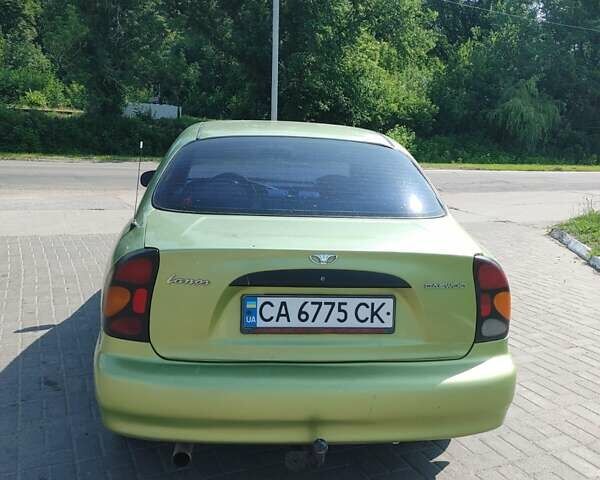 Зеленый Дэу Ланос, объемом двигателя 1.6 л и пробегом 230 тыс. км за 1399 $, фото 3 на Automoto.ua