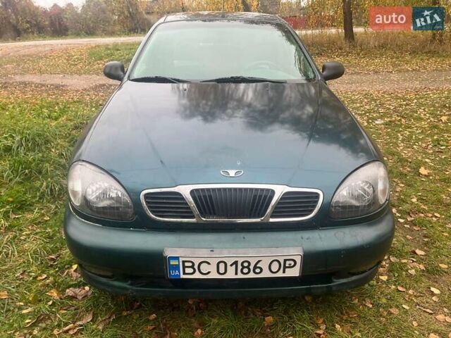 Дэу Ланос 2003 в Репке на Automoto.ua Зеленый Дэу Ланос, объемом двигателя 1.5 л и пробегом 250 тыс. км за 1800 $, фото 1 на Automoto.ua