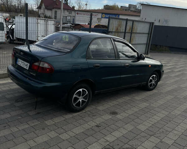 Зеленый Дэу Ланос, объемом двигателя 1.5 л и пробегом 310 тыс. км за 1300 $, фото 1 на Automoto.ua