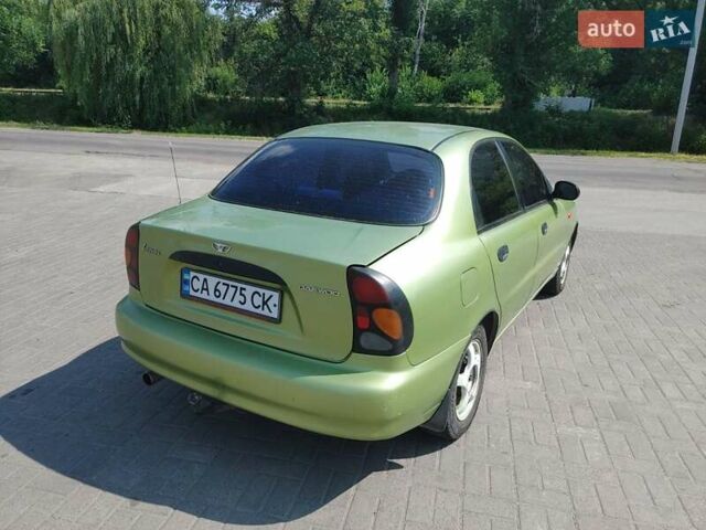 Зеленый Дэу Ланос, объемом двигателя 1.6 л и пробегом 230 тыс. км за 1399 $, фото 4 на Automoto.ua