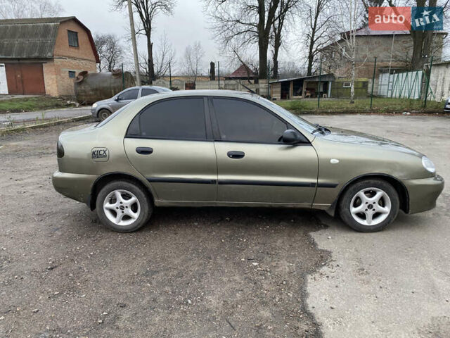 Зеленый Дэу Ланос, объемом двигателя 1.35 л и пробегом 361 тыс. км за 1700 $, фото 7 на Automoto.ua