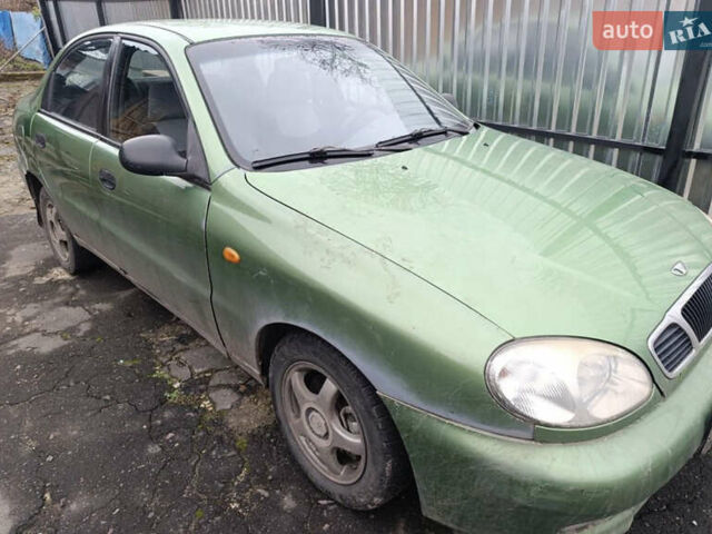 Зелений Деу Ланос, об'ємом двигуна 1.6 л та пробігом 350 тис. км за 1350 $, фото 1 на Automoto.ua