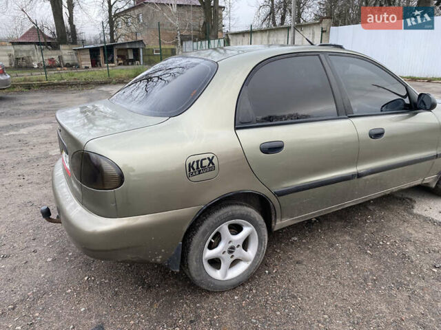 Зеленый Дэу Ланос, объемом двигателя 1.35 л и пробегом 361 тыс. км за 1700 $, фото 6 на Automoto.ua