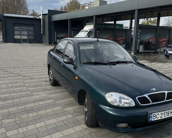 Зеленый Дэу Ланос, объемом двигателя 1.5 л и пробегом 310 тыс. км за 1300 $, фото 4 на Automoto.ua