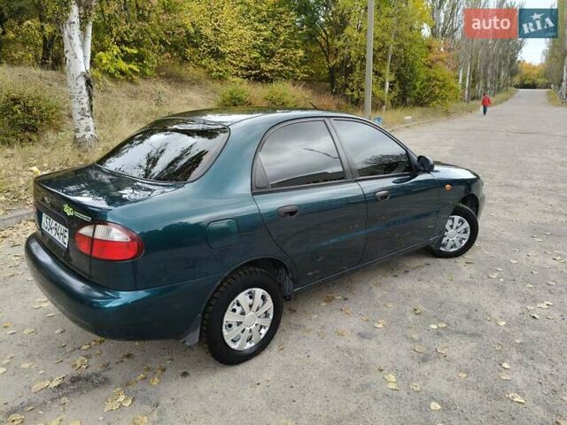 Дэу Ланос 2003 в Запорожье на Automoto.ua Зеленый Дэу Ланос, объемом двигателя 1.5 л и пробегом 97 тыс. км за 3300 $, фото 5 на Automoto.ua