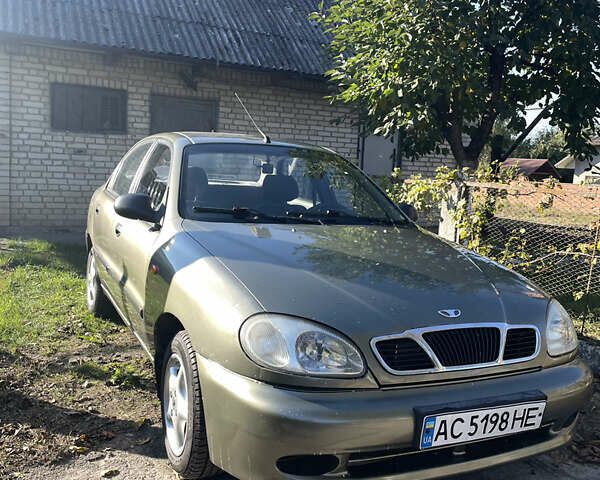 Зеленый Дэу Ланос, объемом двигателя 1.5 л и пробегом 259 тыс. км за 2500 $, фото 3 на Automoto.ua