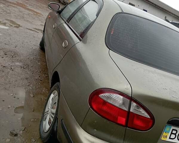 Зеленый Дэу Ланос, объемом двигателя 1.5 л и пробегом 350 тыс. км за 850 $, фото 3 на Automoto.ua