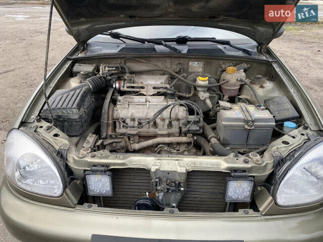 Зеленый Дэу Ланос, объемом двигателя 1.35 л и пробегом 361 тыс. км за 1700 $, фото 14 на Automoto.ua