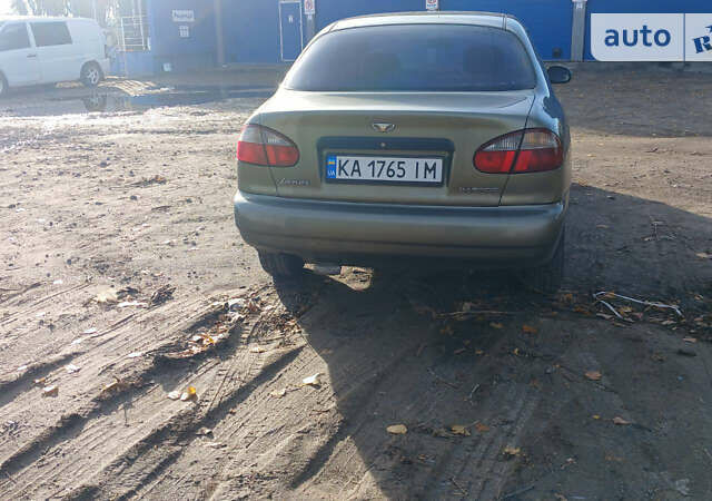 Зеленый Дэу Ланос, объемом двигателя 1.5 л и пробегом 309 тыс. км за 2300 $, фото 4 на Automoto.ua