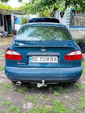 Дэу Ланос 2003 в Вознесенске на Automoto.ua Зеленый Дэу Ланос, объемом двигателя 1.5 л и пробегом 290 тыс. км за 2400 $, фото 6 на Automoto.ua