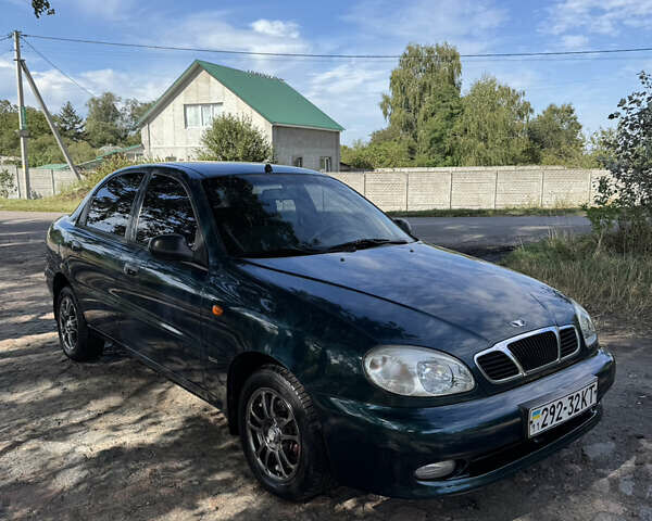 Зелений Деу Ланос, об'ємом двигуна 1.6 л та пробігом 165 тис. км за 2900 $, фото 3 на Automoto.ua