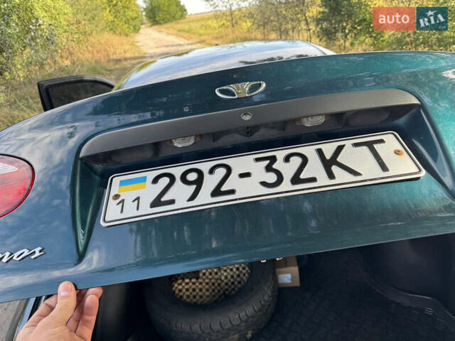 Зелений Деу Ланос, об'ємом двигуна 1.6 л та пробігом 165 тис. км за 2900 $, фото 24 на Automoto.ua