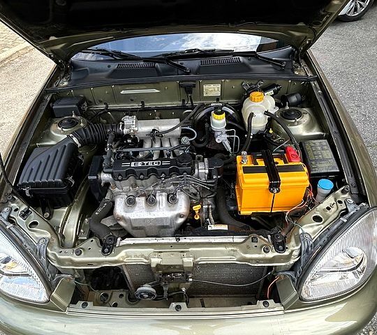 Зеленый Дэу Ланос, объемом двигателя 1.5 л и пробегом 44 тыс. км за 3800 $, фото 7 на Automoto.ua