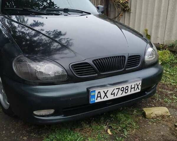Деу Ланос 2003 у Люботине на Automoto.ua Зелений Деу Ланос, об'ємом двигуна 1.5 л та пробігом 200 тис. км за 2000 $, фото 7 на Automoto.ua