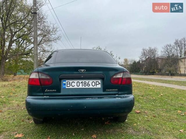 Дэу Ланос 2003 в Репке на Automoto.ua Зеленый Дэу Ланос, объемом двигателя 1.5 л и пробегом 250 тыс. км за 1800 $, фото 5 на Automoto.ua
