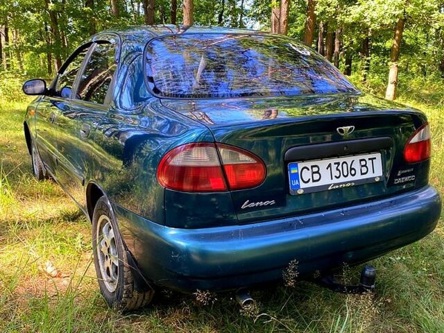 Зеленый Дэу Ланос, объемом двигателя 1.5 л и пробегом 400 тыс. км за 1650 $, фото 2 на Automoto.ua