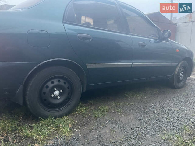 Зеленый Дэу Ланос, объемом двигателя 1.5 л и пробегом 163 тыс. км за 2300 $, фото 5 на Automoto.ua