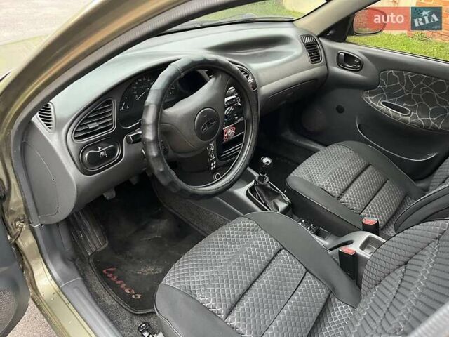 Дэу Ланос 2003 в Виннице на Automoto.ua Зеленый Дэу Ланос, объемом двигателя 1.5 л и пробегом 302 тыс. км за 2400 $, фото 13 на Automoto.ua