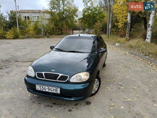 Дэу Ланос 2003 в Запорожье на Automoto.ua Зеленый Дэу Ланос, объемом двигателя 1.5 л и пробегом 97 тыс. км за 3300 $, фото 6 на Automoto.ua