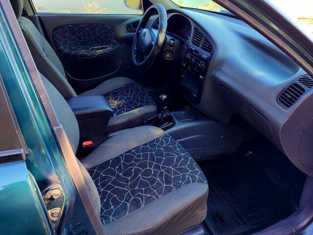 Зеленый Дэу Ланос, объемом двигателя 1.5 л и пробегом 210 тыс. км за 2650 $, фото 8 на Automoto.ua