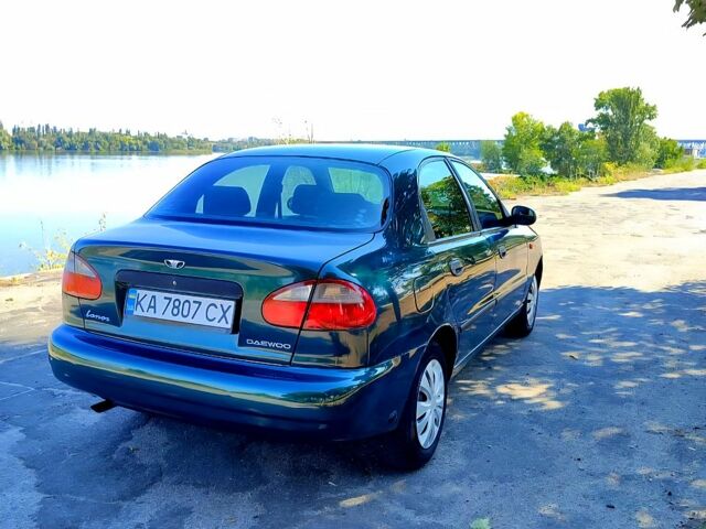 Зеленый Дэу Ланос, объемом двигателя 1.5 л и пробегом 210 тыс. км за 2650 $, фото 2 на Automoto.ua