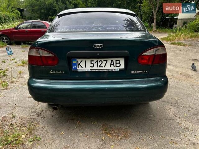 Зеленый Дэу Ланос, объемом двигателя 1.5 л и пробегом 242 тыс. км за 2000 $, фото 5 на Automoto.ua