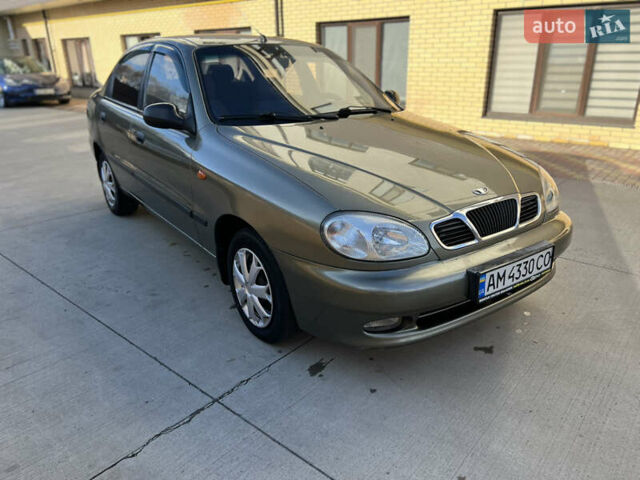 Зеленый Дэу Ланос, объемом двигателя 1.6 л и пробегом 221 тыс. км за 2500 $, фото 9 на Automoto.ua