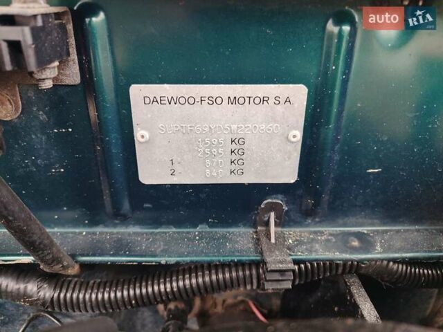 Зеленый Дэу Ланос, объемом двигателя 1.5 л и пробегом 185 тыс. км за 2750 $, фото 13 на Automoto.ua