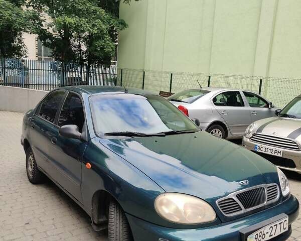 Зеленый Дэу Ланос, объемом двигателя 1.5 л и пробегом 123 тыс. км за 1850 $, фото 3 на Automoto.ua