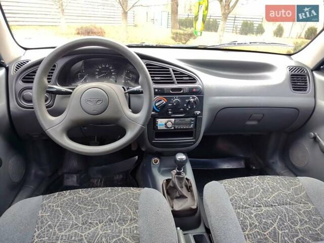 Зеленый Дэу Ланос, объемом двигателя 1.5 л и пробегом 185 тыс. км за 2750 $, фото 17 на Automoto.ua