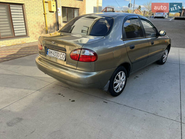 Зеленый Дэу Ланос, объемом двигателя 1.6 л и пробегом 221 тыс. км за 2500 $, фото 7 на Automoto.ua