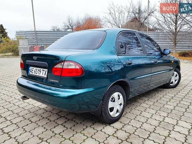 Зеленый Дэу Ланос, объемом двигателя 1.5 л и пробегом 185 тыс. км за 2750 $, фото 4 на Automoto.ua