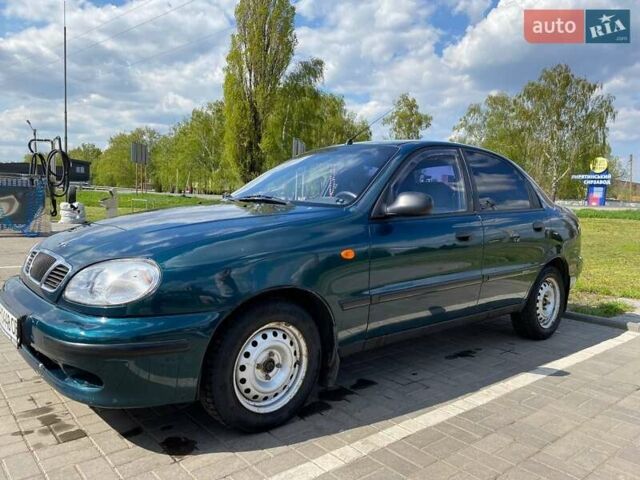 Зеленый Дэу Ланос, объемом двигателя 1.5 л и пробегом 230 тыс. км за 2300 $, фото 6 на Automoto.ua