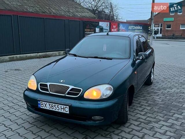 Зеленый Дэу Ланос, объемом двигателя 1.6 л и пробегом 250 тыс. км за 1850 $, фото 2 на Automoto.ua