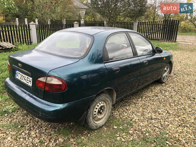 Зеленый Дэу Ланос, объемом двигателя 1.5 л и пробегом 208 тыс. км за 1900 $, фото 3 на Automoto.ua