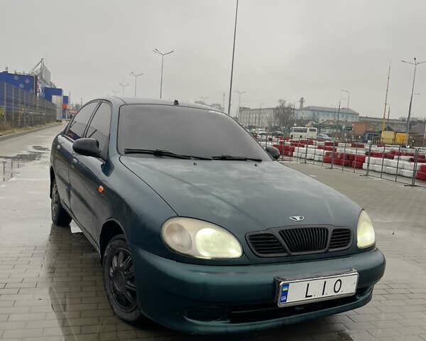 Зелений Деу Ланос, об'ємом двигуна 1.5 л та пробігом 200 тис. км за 1399 $, фото 1 на Automoto.ua