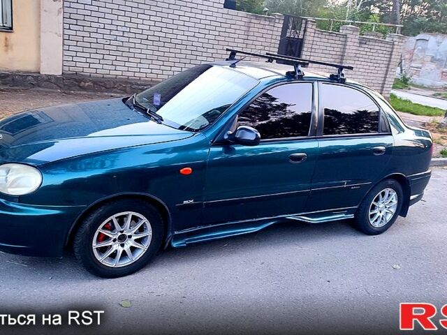 Зеленый Дэу Ланос, объемом двигателя 1.4 л и пробегом 200 тыс. км за 2100 $, фото 5 на Automoto.ua