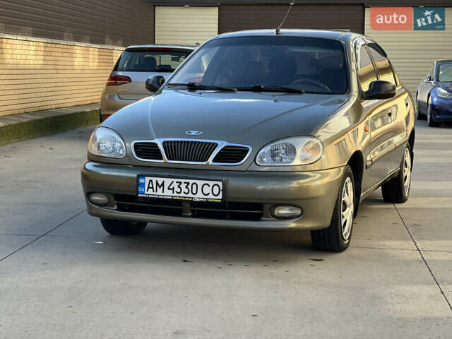 Зеленый Дэу Ланос, объемом двигателя 1.6 л и пробегом 221 тыс. км за 2500 $, фото 4 на Automoto.ua