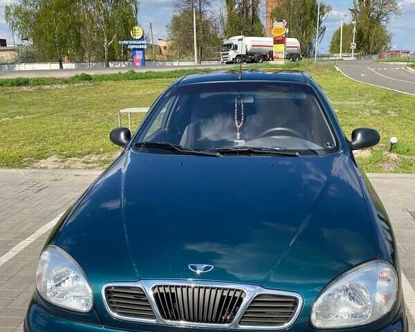 Зеленый Дэу Ланос, объемом двигателя 1.5 л и пробегом 230 тыс. км за 2300 $, фото 7 на Automoto.ua
