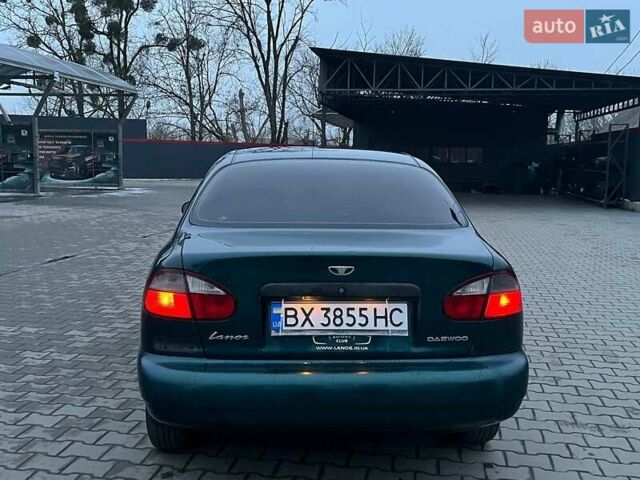Зеленый Дэу Ланос, объемом двигателя 1.6 л и пробегом 250 тыс. км за 1850 $, фото 8 на Automoto.ua