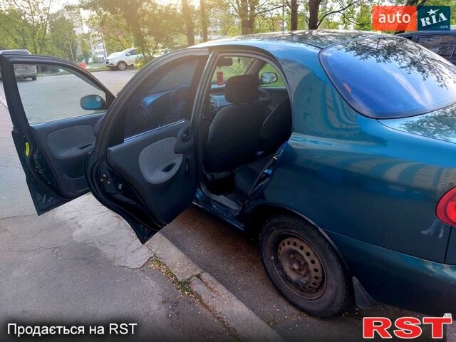 Зелений Деу Ланос, об'ємом двигуна 1.5 л та пробігом 257 тис. км за 2400 $, фото 3 на Automoto.ua