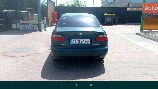 Зеленый Дэу Ланос, объемом двигателя 1.5 л и пробегом 380 тыс. км за 2200 $, фото 6 на Automoto.ua