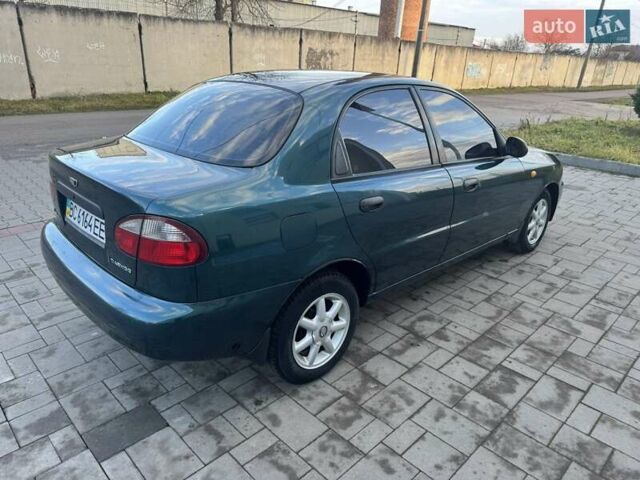 Зеленый Дэу Ланос, объемом двигателя 1.5 л и пробегом 220 тыс. км за 1660 $, фото 3 на Automoto.ua