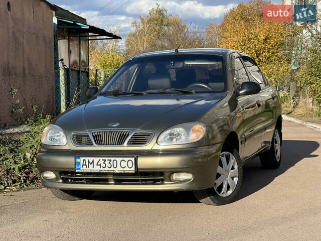 Зеленый Дэу Ланос, объемом двигателя 1.6 л и пробегом 221 тыс. км за 2500 $, фото 18 на Automoto.ua