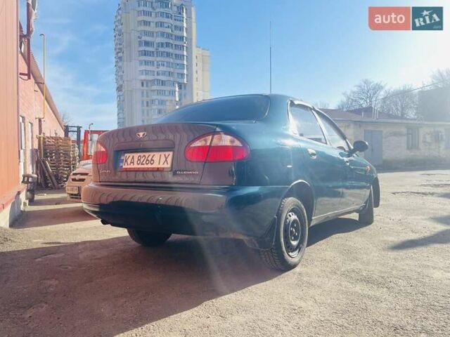 Зеленый Дэу Ланос, объемом двигателя 1.5 л и пробегом 182 тыс. км за 3300 $, фото 2 на Automoto.ua