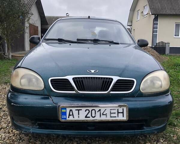 Зеленый Дэу Ланос, объемом двигателя 1.5 л и пробегом 208 тыс. км за 1900 $, фото 1 на Automoto.ua