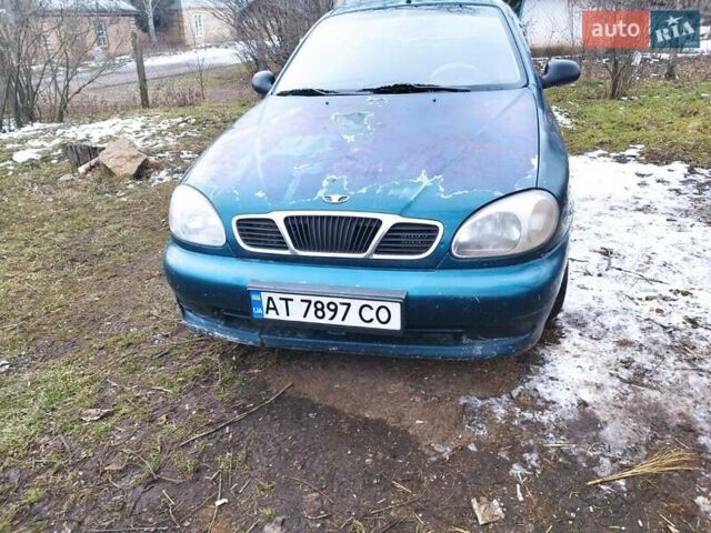 Зелений Деу Ланос, об'ємом двигуна 1.5 л та пробігом 100 тис. км за 2000 $, фото 3 на Automoto.ua