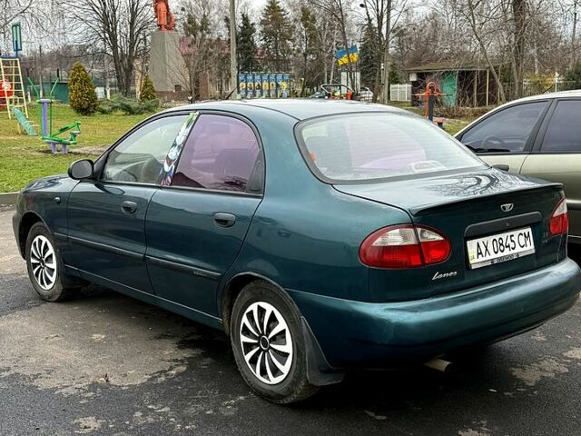 Зеленый Дэу Ланос, объемом двигателя 1.5 л и пробегом 330 тыс. км за 1550 $, фото 3 на Automoto.ua