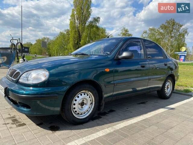 Зеленый Дэу Ланос, объемом двигателя 1.5 л и пробегом 230 тыс. км за 2300 $, фото 3 на Automoto.ua
