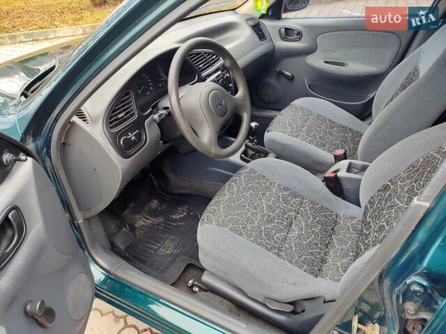 Зеленый Дэу Ланос, объемом двигателя 1.5 л и пробегом 185 тыс. км за 2750 $, фото 18 на Automoto.ua